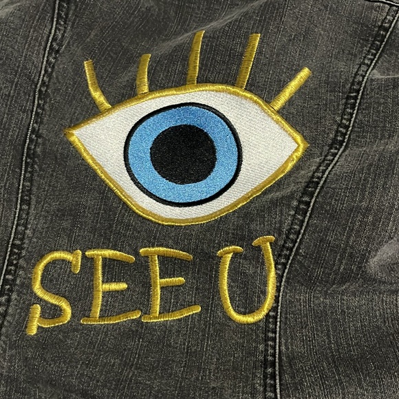 One of a kind- New York and company Jean jacket - Picture 3 of 5